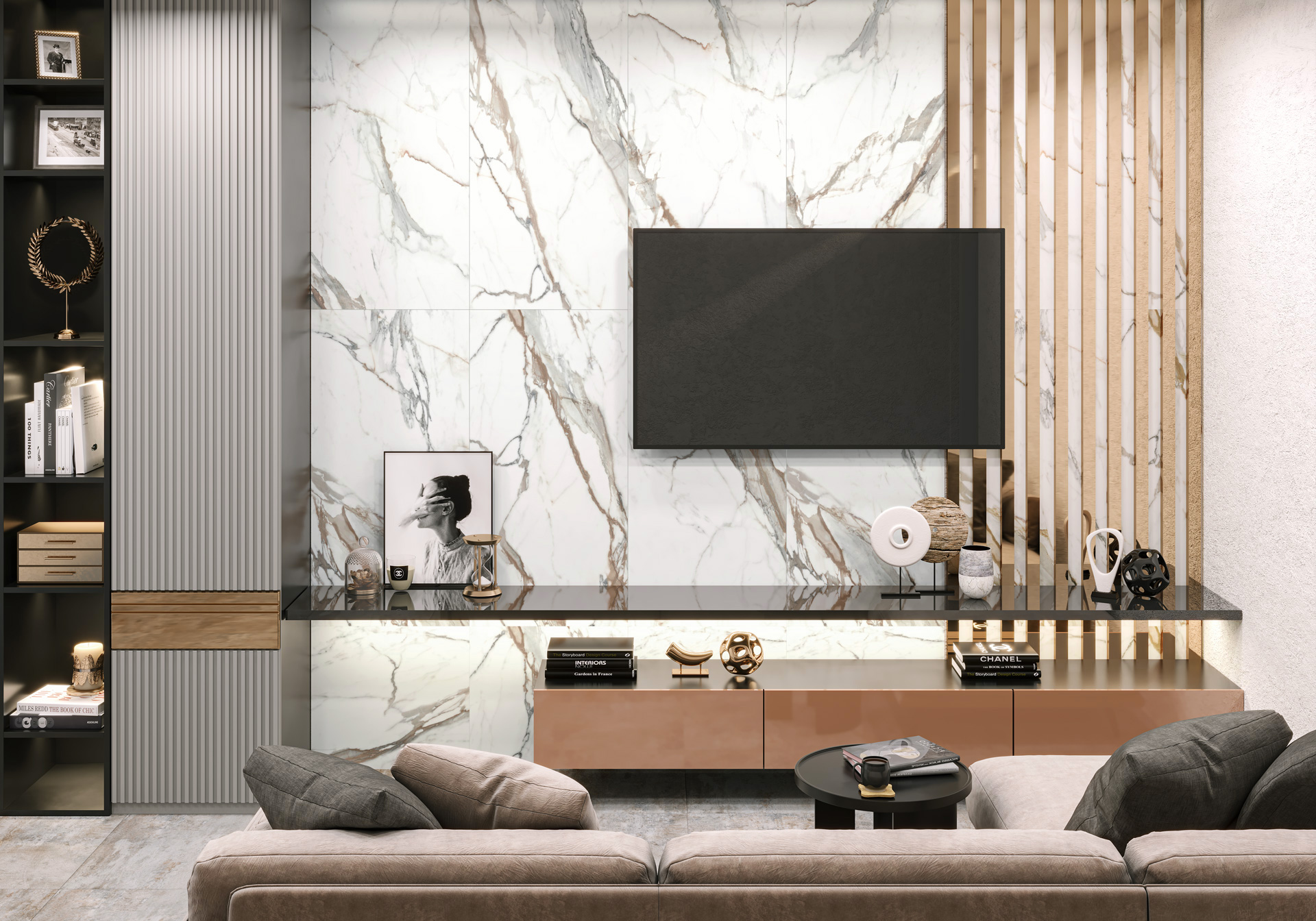 Керамогранит Calacatta Premium Delacora